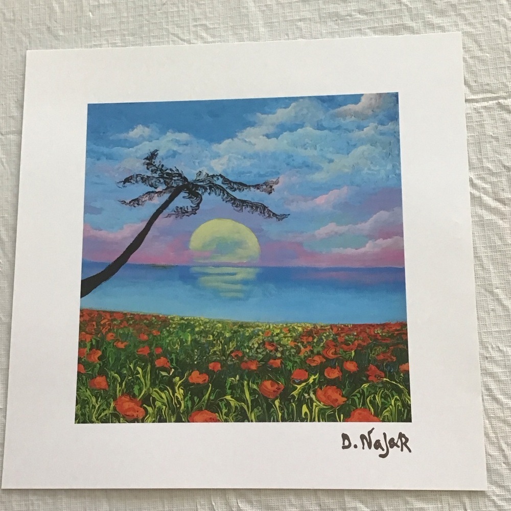 David Najar Lihograph called Sound of Love